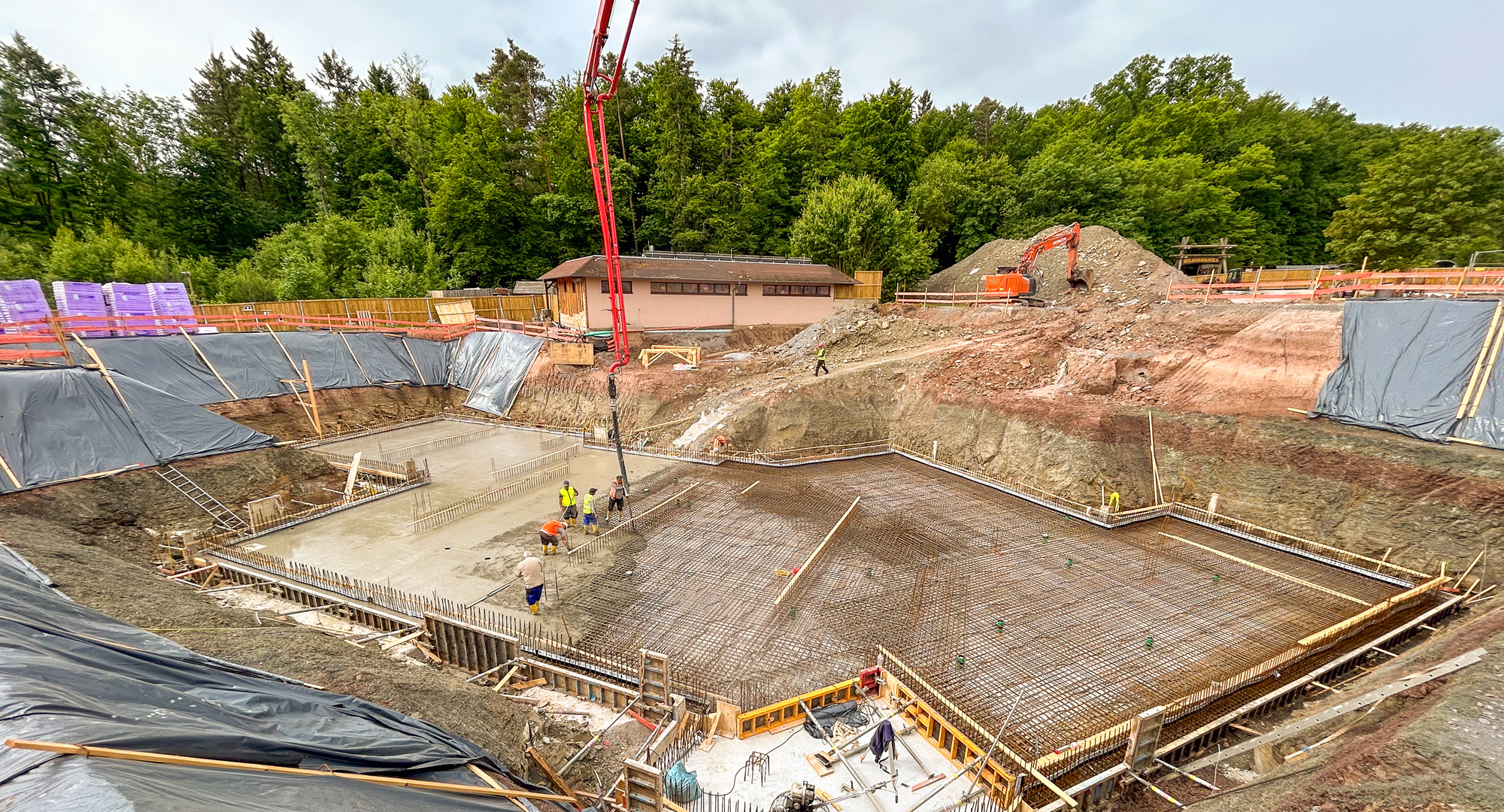 Foto von Baustelle