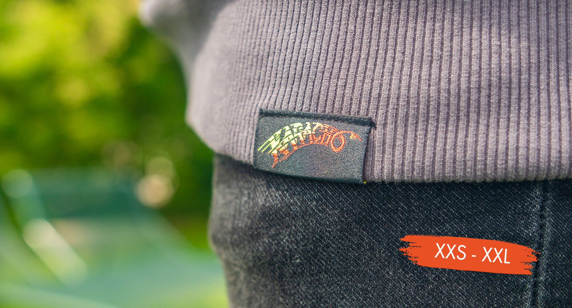 Nahaufnahme Bund Karacho-Hoodie