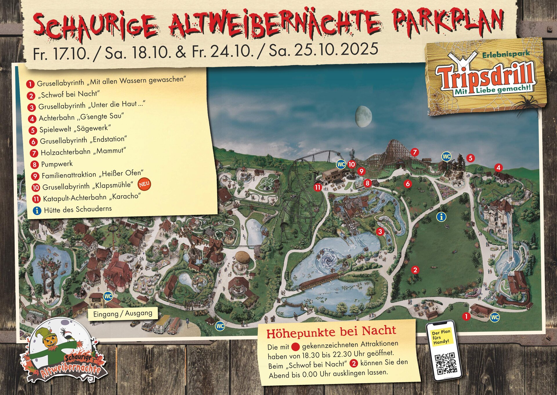 Nachtparkplan