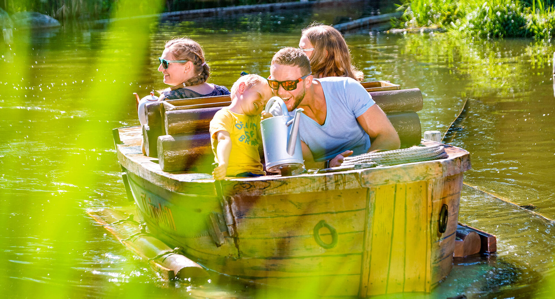 Wasserspass bei der "Spritztour für Seefahrer"